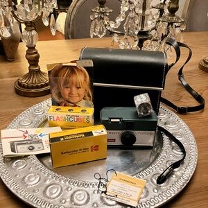 Vintage Kodak with accessories
